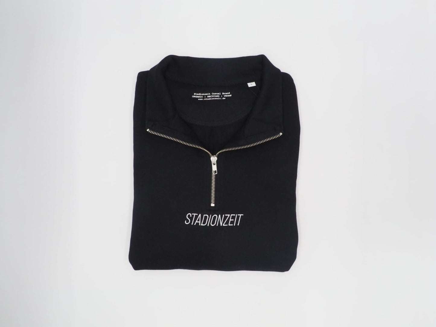 1/4 Zip Sweatshirt "Stadionzeit 2D" | Unisex