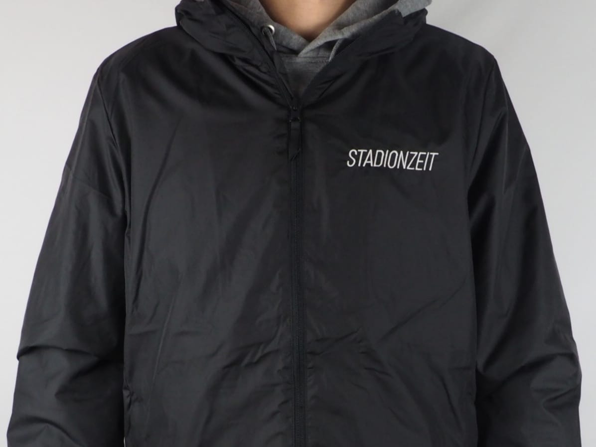 Leichte Kapuzenjacke - "Stadionzeit 2D" | Unisex