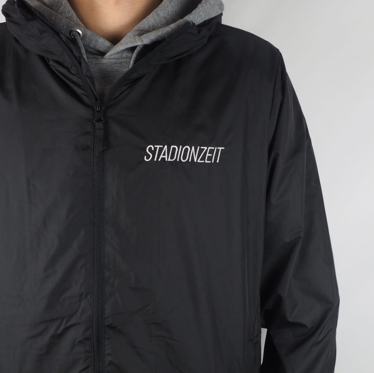 Leichte Kapuzenjacke - "Stadionzeit 2D" | Unisex