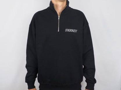 Zipkragen Sweatshirt "Stadionzeit 2D" | Unisex